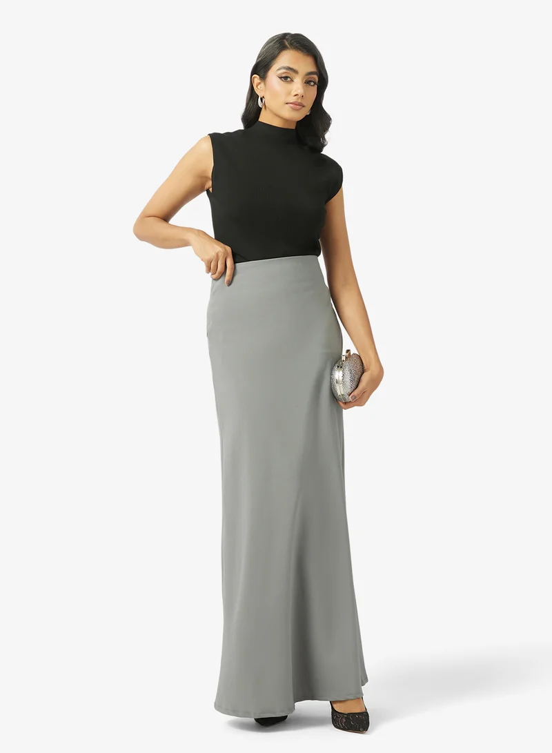 جولدن ابل تنورة ماكسي بخط مستقيم